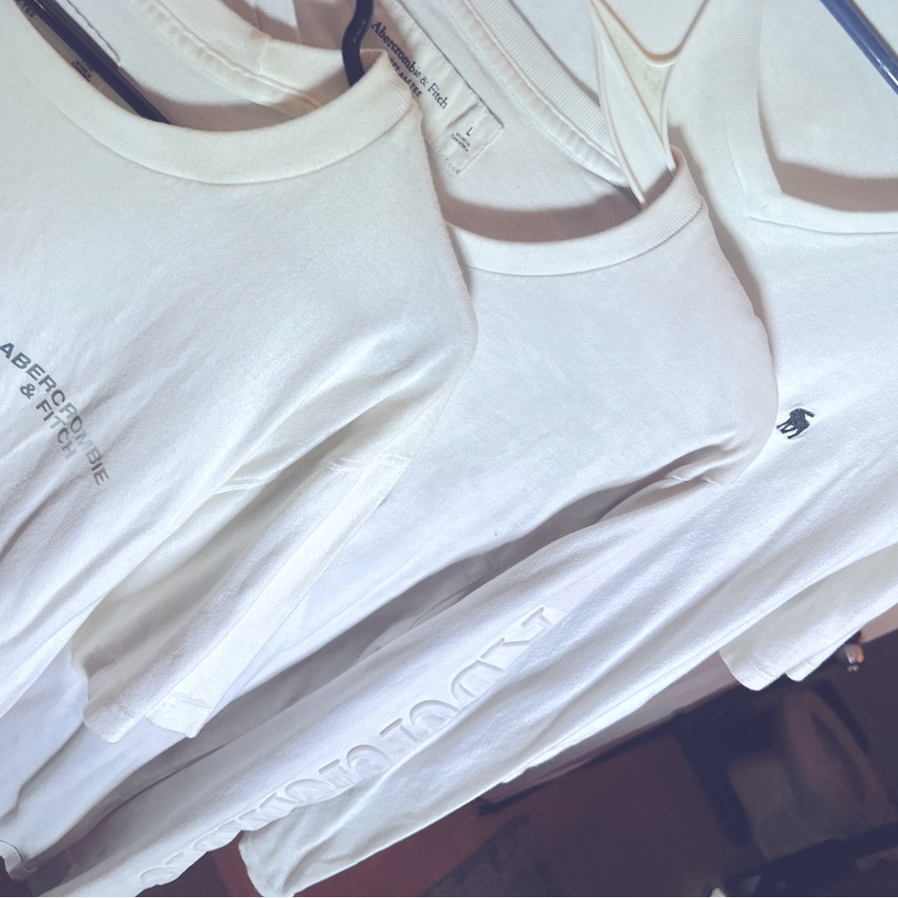 Abercrombie and fitch 3 shirt bundle XL